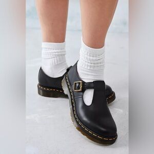Dr. Martens Polly Smooth Leather Mary Jane Shoes